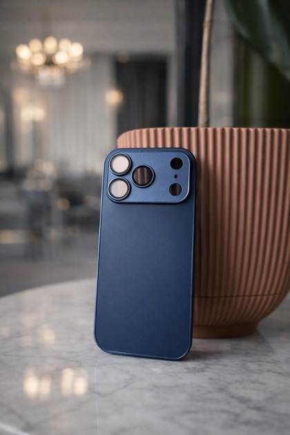 iPhone 17 PRO MAX ile Uyumlu Magsafe Özellikli Mat Cam Leke Bırakmaz Lens Koruyuculu AG GLASS Case