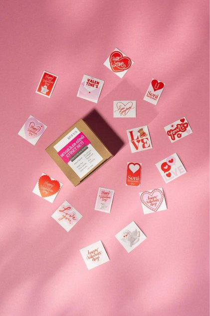 Valentine's Day Sticker Set 63 Pieces