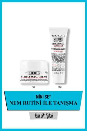 Kiehl's Ultra Facial Cream Nem İkilisi Seti Set - Fiyatı, Yorumları