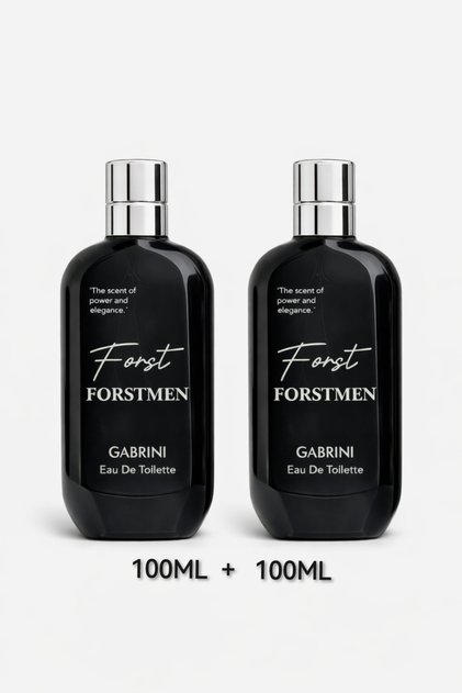 Forst Forstmen Black Erkek Parfüm EDT 100 ML + 100 ML Avantajlı İkili Set