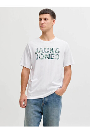 Jack & Jones Jjejeff Logo Tee Ss Sn Siyah Erkek T-Shirt 12288536