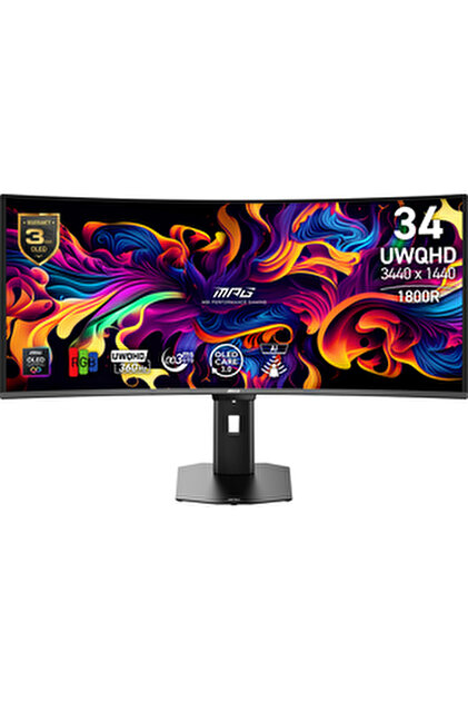 MSI MPG 491CQP QD-OLED 49 5120x1440 144Hz 0.03 ms HDMI DP Type-C