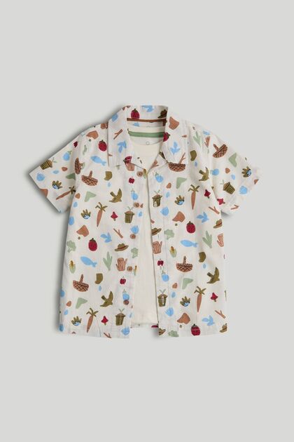 Vegetable Shirt and T-Shirt Set
