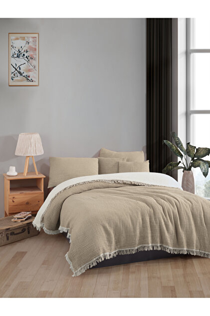 Karaca Home Bouquet Çift Kişilik Müslin Pike Yavruağzı - Fiyatı