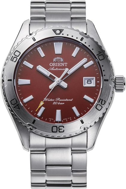 Mako Automatic Red Dial Stainless Steel Strap Men’s Watch