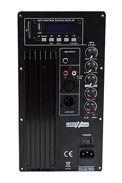 Lastvoice A600 İki Yollu Aktif Kabin Hoparlör Modülü Çıkış Katı (8