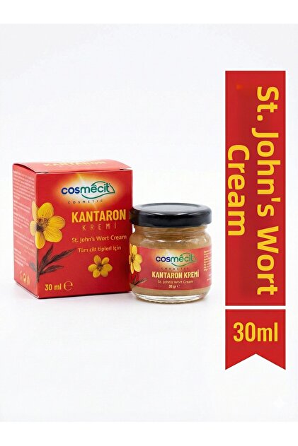 St. John's Wort Cream - Natural Extract Care for All Skin Types 30 ml