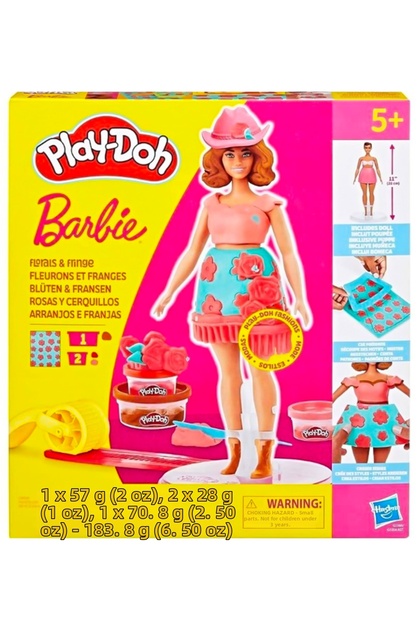 Bar-Bie Play Dough Set with Flowers and Tassels G1360