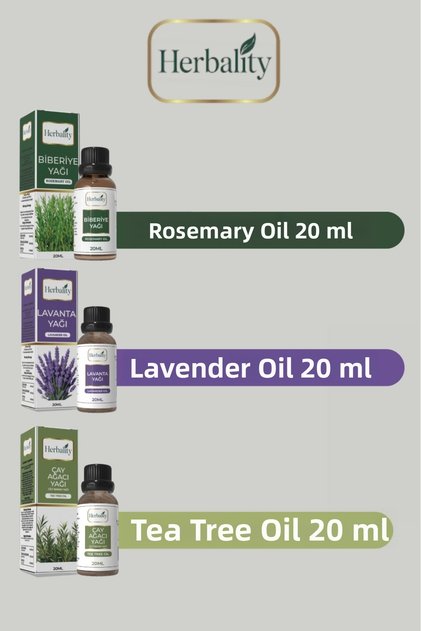 Rosemary Lavender Cajeput Oil Set 20 ml
