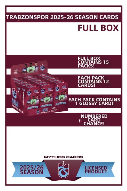 2025-26 Season Cards - Full Box