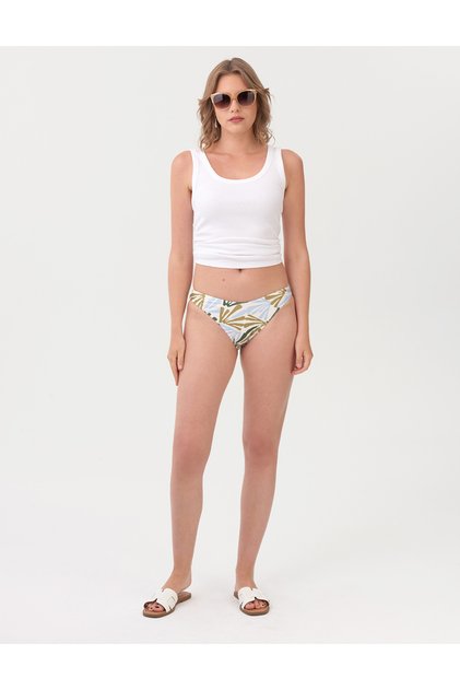 V Kesim Desenli Bikini Altı