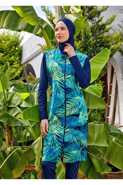 Clara Long Sleeve Hijab Swimsuit 3309