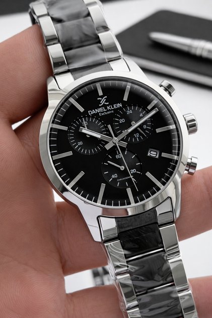 Groom's Engagement Watch Internal Functions Active 30 Mt Water Resistant Men's Wristwatch