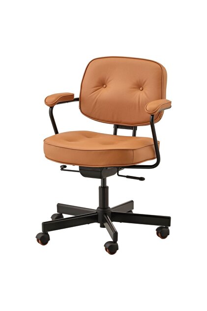 IKEAのALEFJÄLL アレフィェル IKEA ALEFJÄLL çalışma sandalyesi, grann altın-kahverengi 404.199
