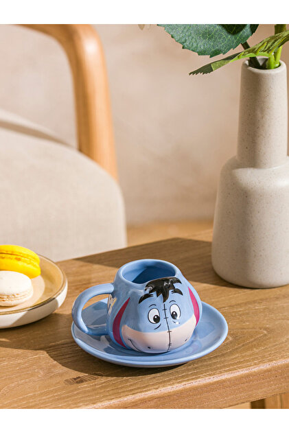 LC Waikiki LCW HOME Karışık Eeyore Baskılı Seramik Kahve Fincanı