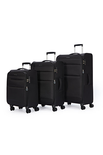 Moda Çanta Moda Kr 1010 Gri 3 Boy Valiz Seti - Fiyatı, Yorumları