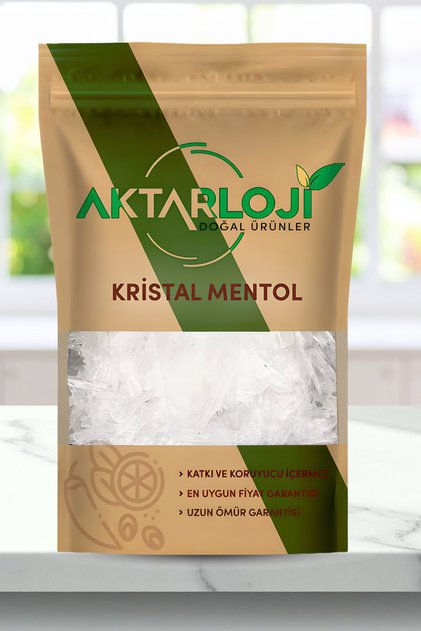 500 gr Saf Kristal Mentol Crystal Menthol - Katkısız & Doğal