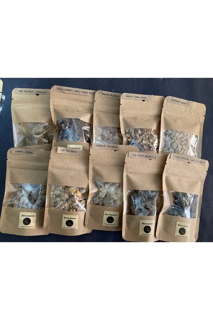 10 Çeşit 250 gr Karışık Buhur Seti Bahur