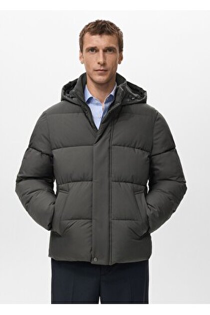 Dynamo Erkek Kapüşonlu Spor Mont Regular Fit 3338 BGL-ST04903