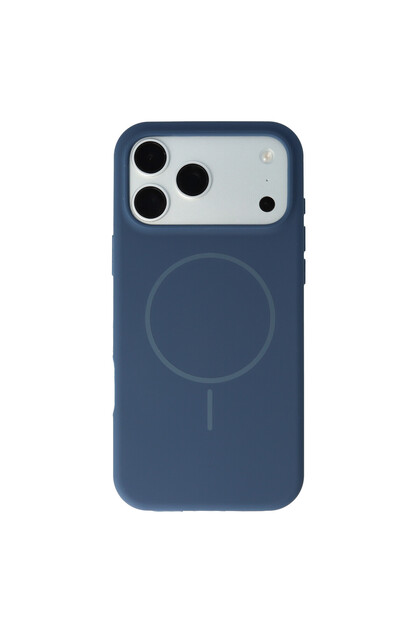Toc Soft Silicone Magsafe Apple iPhone 17 Pro Max Albastru