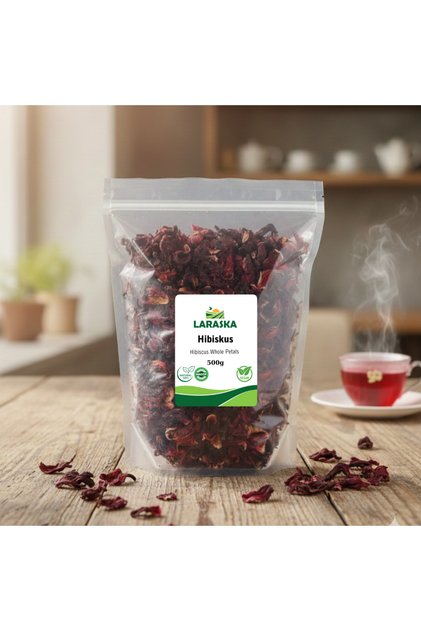 Hibiskus Çayı 500g - Nar Çiçeği - Bamya Çiçeği - Hibiscus Tea Whole 500g