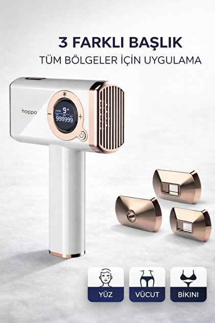hoppo Ipl Buz Lazer Epilasyon Cihazı Plus 999.999 Flas Atım