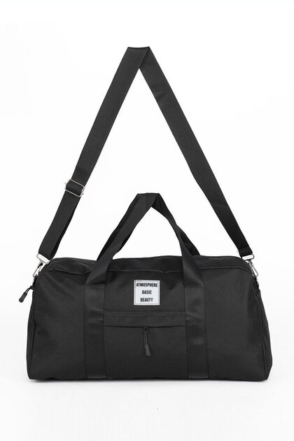 Woys Bags Orijinal Unisex 2 Bölmeli Önü Fermuarlı Uzun Askılı