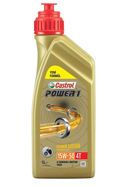 Power1 4t 15w50 Motosiklet Performans Yağı 1 Litre