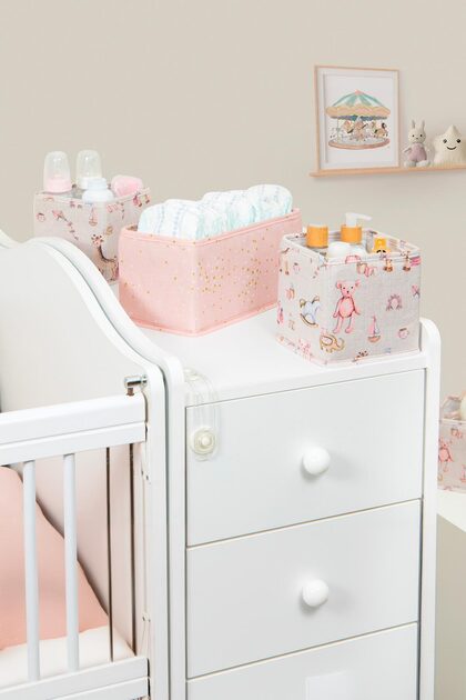 １１９さん　ホーム・ビジターセット ALAS 3'Lü Baby Çekmece Düzenleyici Organizer Kutu Hurç Seti