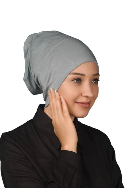 Ready Practical Snap-on Long Pipe Hijab Cap