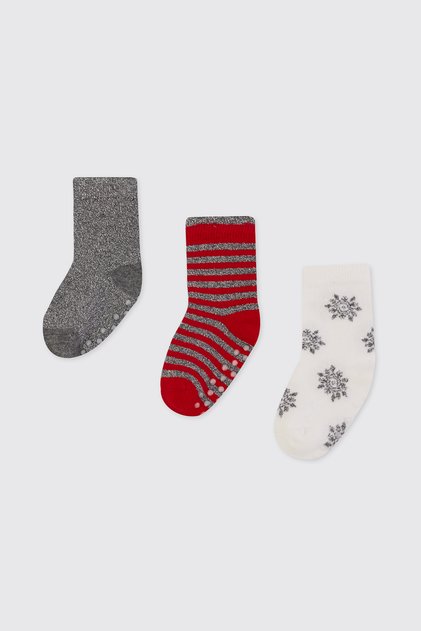 Baby Girl 3-Piece Socks