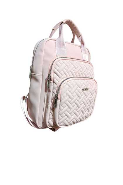 Wonderful Patterned Backpack Multi-Compartment Pudra