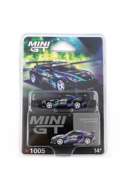 mini gt 1/64 Toyota GR86 HKS Type R 2022 Tokyo Auto Salon Blister