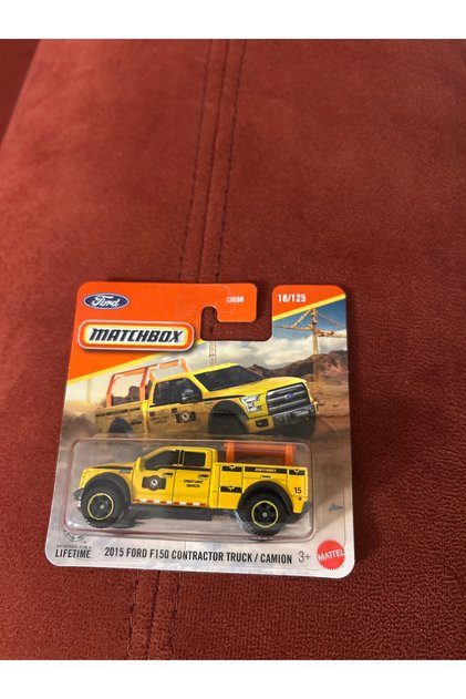 Matchbox 2015 FORD F150 CONTRACTOR TRUCK CAMİON JHP 54