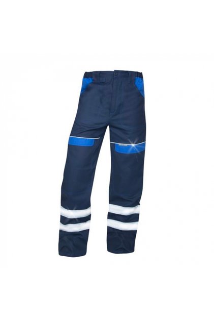 Pantaloni reflectorizanti barbati in talie, bleumarin, COOL TREND