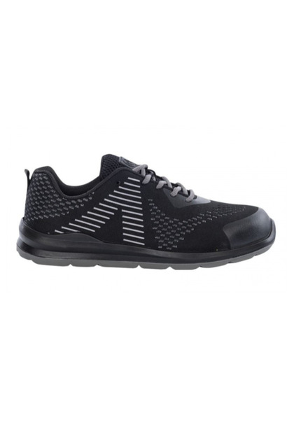 Pantofi S1P de protectie cu bombeu si lamela, FLYTEX S1P, culoarea negru