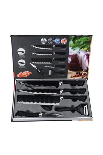Set cutite cu 6 piese din otel