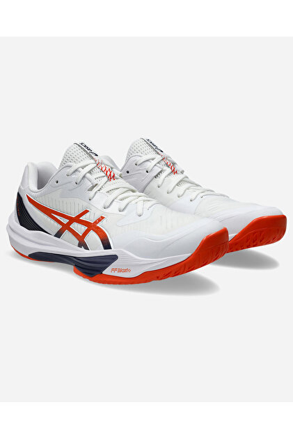 Asics SKY ELITE FF 3 Erkek Beyaz Voleybol Ayakkabısı 1051A080-103