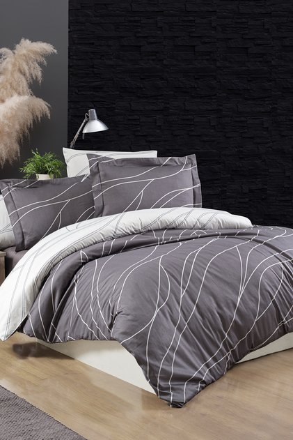Mesi 100% Cotton Satin 200 Tc (80 Thread) Single Duvet Cover Set