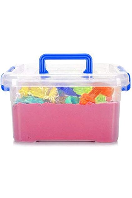 Magical Play Sand Toy Set with Accessories (Pink)
