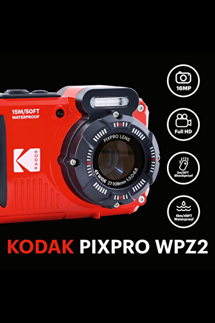 Kodak Pixpro WPZ2 Su Geçirmez Kamera - Fiyatı, Yorumları
