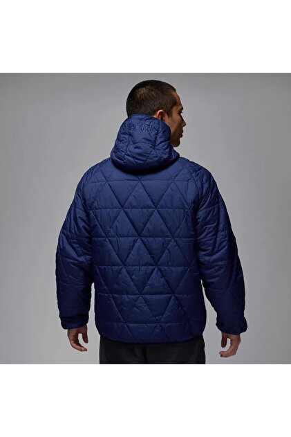 Nike Paris St Germain Therma Fit Erkek Lacivert Spor Mont