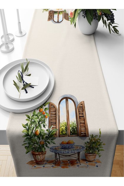 Ramadan Series 140x40 cm Digital Print Table Runner (Ramadan)