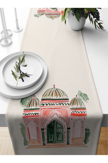 Ramadan Series 140x40 cm Digital Print Table Runner (Ramadan)