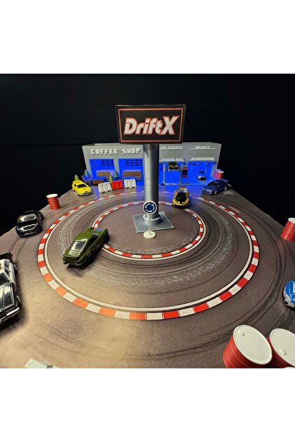 Dimmy Gifts Drift X Kişiselleştirilebilir Model Araç Drift Pisti 1