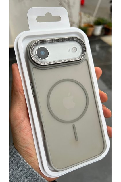 iPhone 17 Air Compatible - Magsafe Matte Camera Protection Cover Anti-Fingerprint Non-Peeling over Time Case—