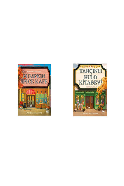 Pumpkin S. Kafe - Tarçınlı Rulo Kitabevi (Aşk & Romantik 2'li Set ) Juno Kitap