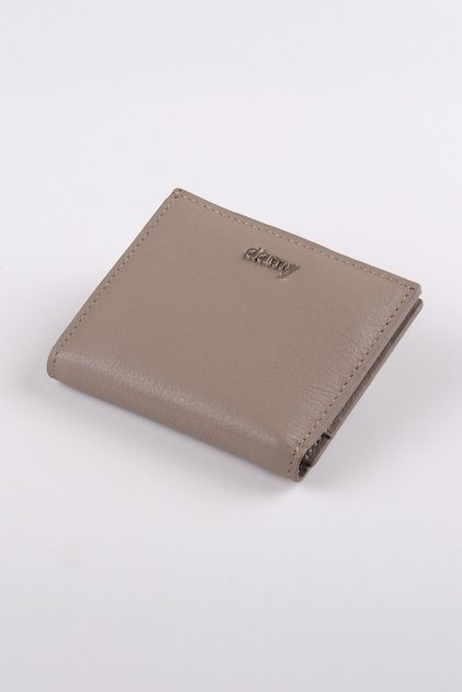 Genuine Leather Women's Portfolio Rfid Protected-46500 Mink