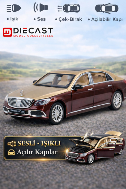 YILDIRIM OYUNCAK Die Cast Sesli Işıklı Kapısı Açılan Çek Bırak