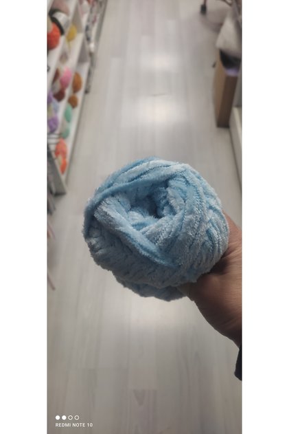 Export Surplus Velvet Rope 5-Pack Baby Blue